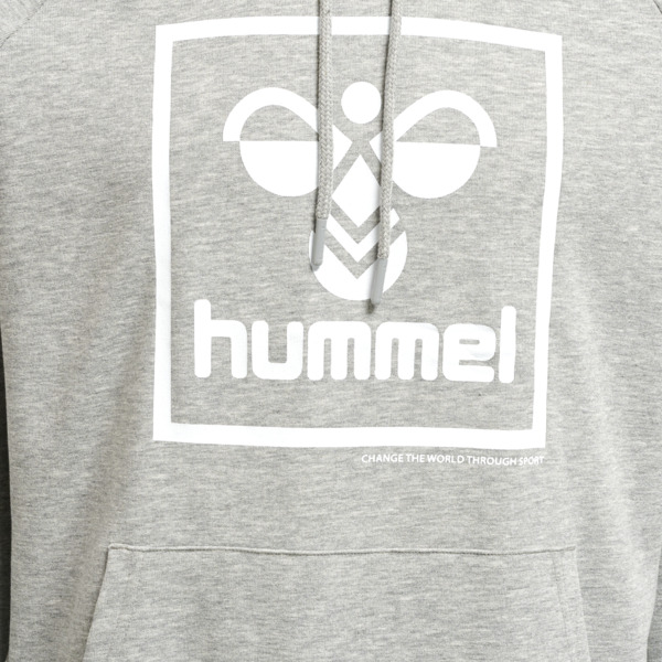 Hummel hmlISAM 2.0 HOODIE GREY MELANGE S