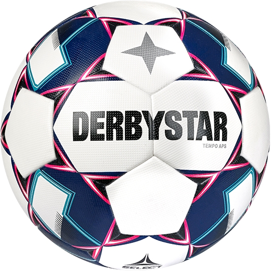Derbystar Tempo APS Spielball weiss/blau 5