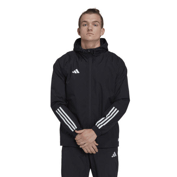 adidas Tiro 23 Competition Allwetterjacke Herren schwarz XL