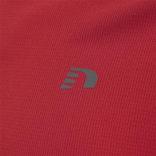 Hummel MEN CORE RUNNING T-SHIRT L/S - TANGO RED - 2XL