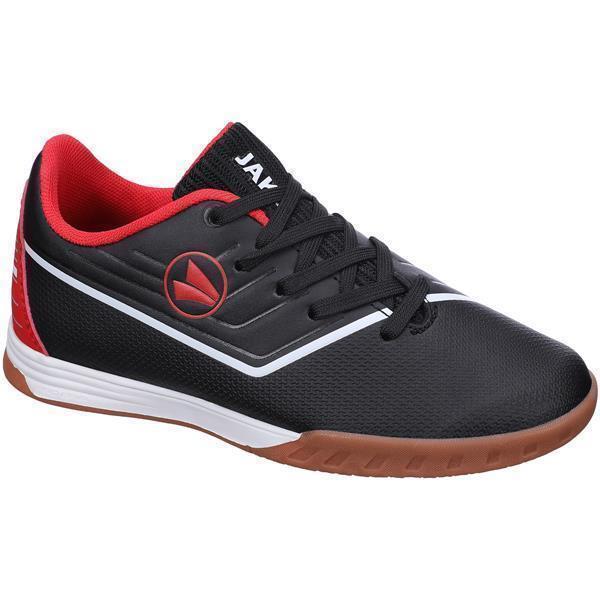 Jako Striker Junior ID Hallenschuhe jet black/fiery red 28