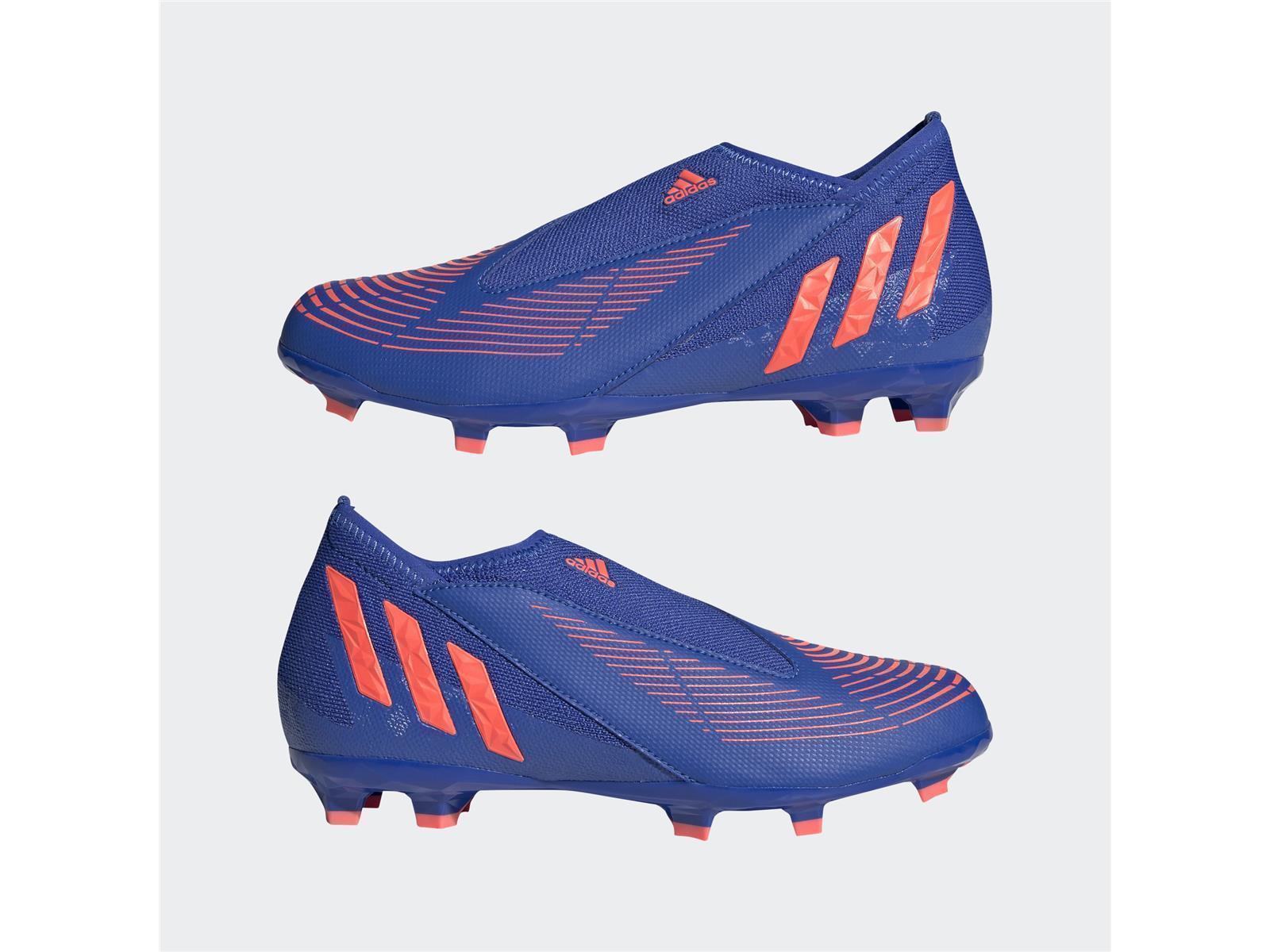 adidas PREDATOR EDGE.3 LL FG J HIRBLU/TURBO/HIRBLU Größe 31,5