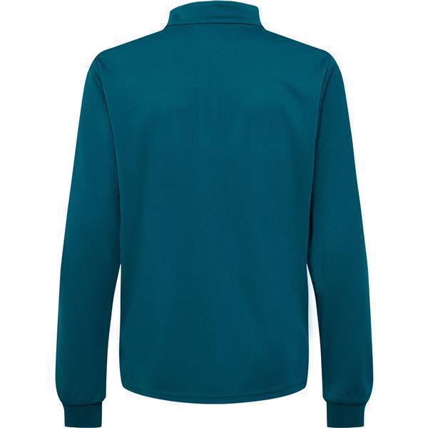 Hummel hmlAUTHENTIC HALF ZIP SWEAT KIDS - BLUE CORAL/SULPHUR SPRING - 152