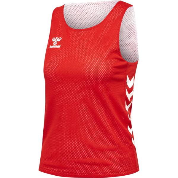 Hummel hmlCORE XK REVERSE BASKET JERSEY KI - TRUE RED/WHITE - 128