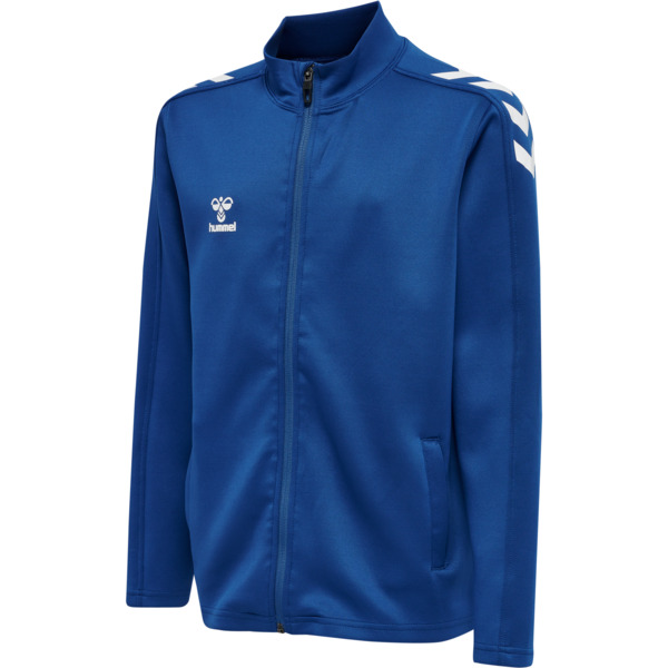 Hummel hmlCORE XK POLY ZIP SWEAT KIDS - TRUE BLUE - 140