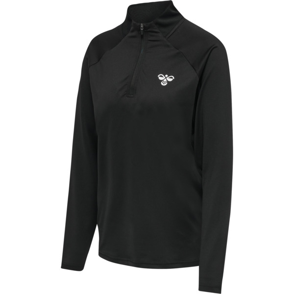 Hummel hmlGG12 TRAINING 1/2 ZIP SWEAT WOMAN - BLACK - L