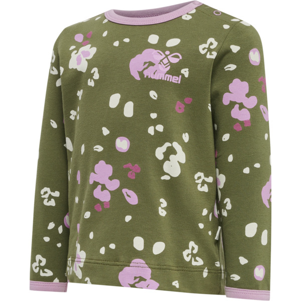 Hummel hmlALISA T-SHIRT L/S - CAPULET OLIVE - 86