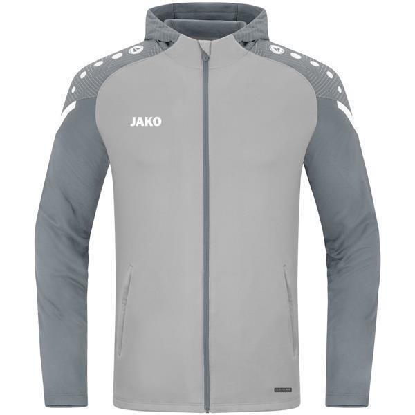 JAKO Kapuzenjacke Performance XL Soft Grey/Steingrau