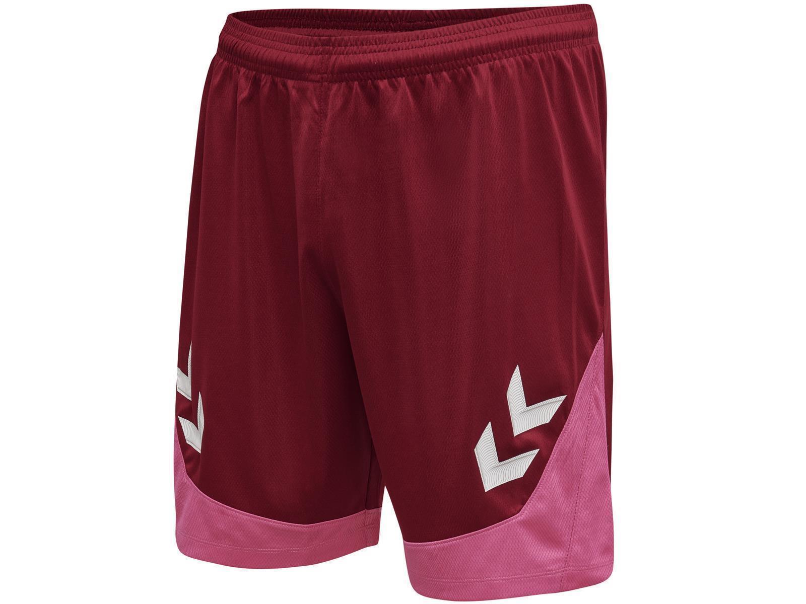 Hummel  hmlLEAD POLY SHORTS Rot Größe S