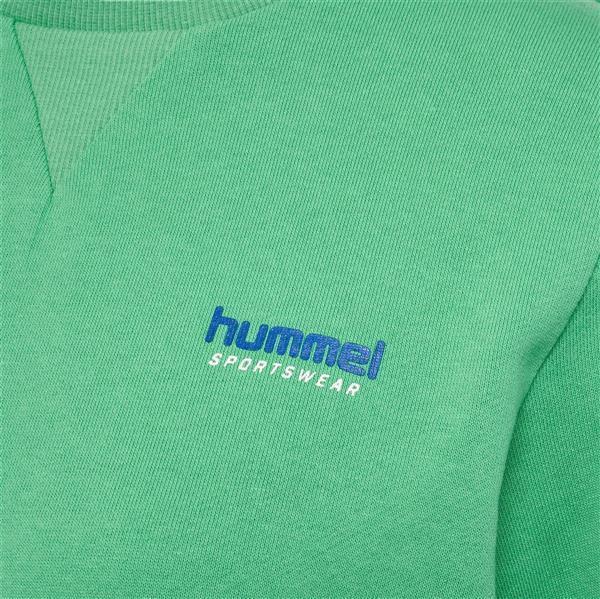 Hummel hmlLGC SHAI SHORT SWEATSHIRT - GREEN SPRUCE - XS
