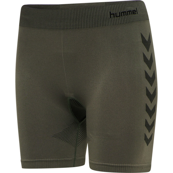 Hummel hmlFIRST SEAMLESS TRAINING SHORT TIGHTS WOMEN - GRAPE LEAF - XL/XXL