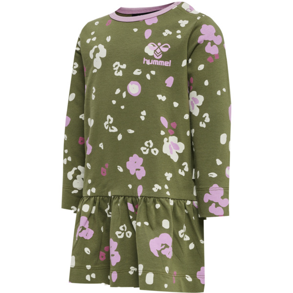 Hummel hmlALISA DRESS L/S - CAPULET OLIVE - 62