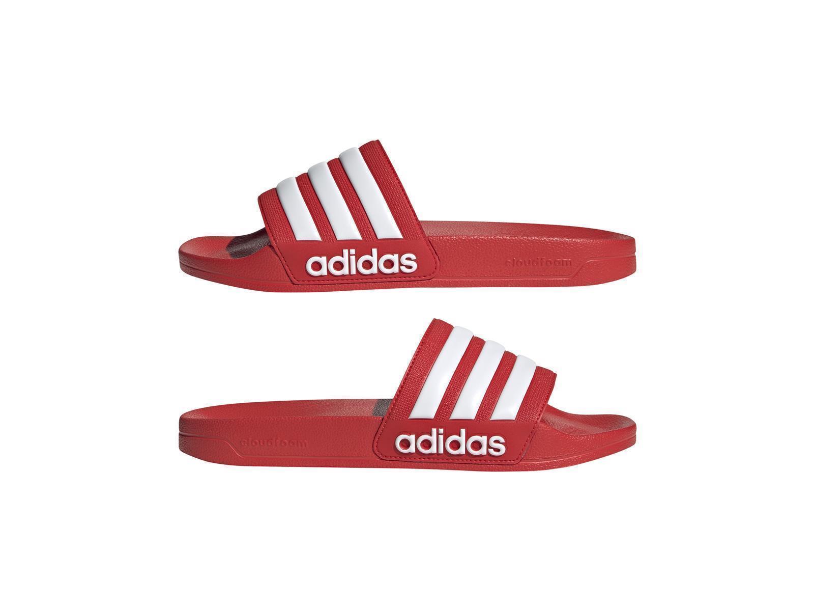 adidas ADILETTE SHOWER VIVRED/FTWWHT/VIVRED 48 1/2