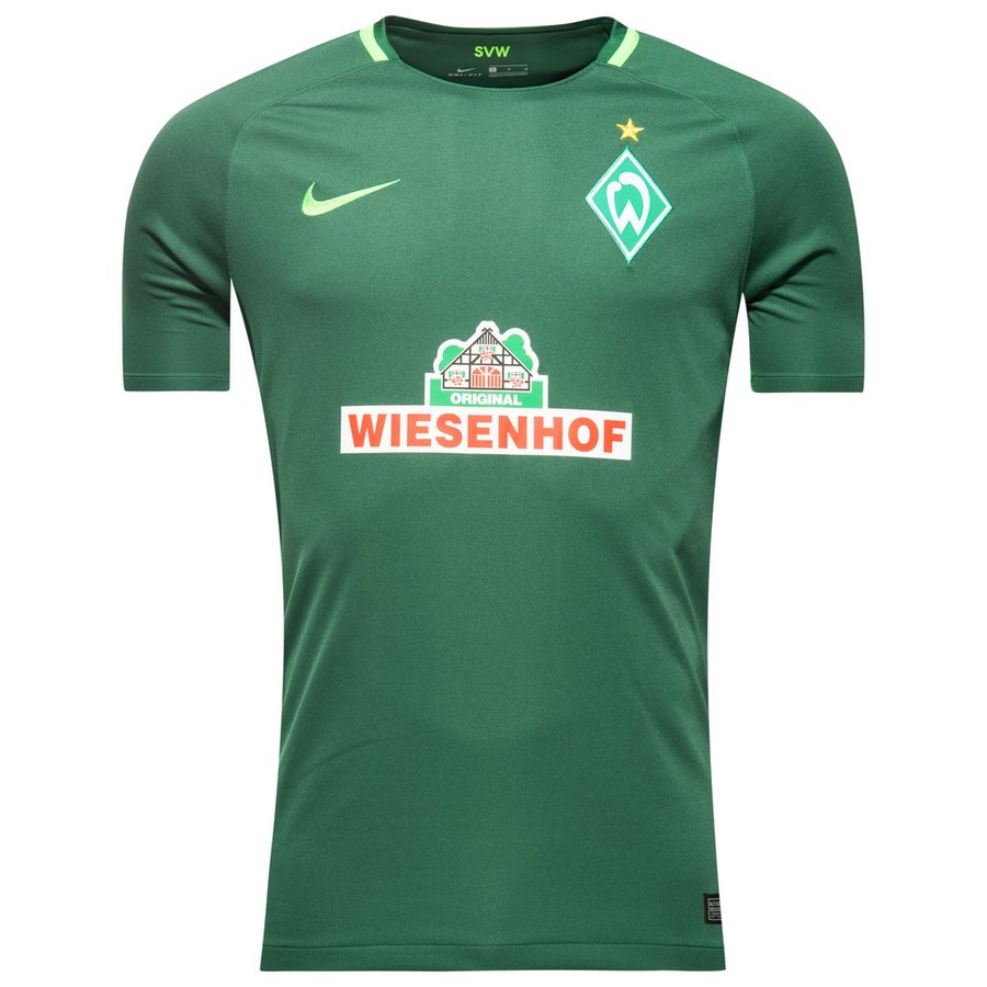 Nike Werder Bremen Heim Jersey Saison 2017/2018 Kinder 854801-341 L