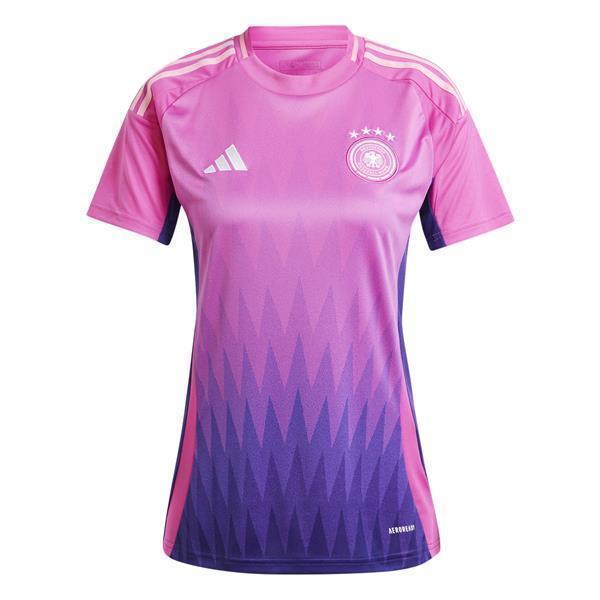 adidas DFB Deutschland Trikot Auswärts EM 2024 Frauen lila-pink S