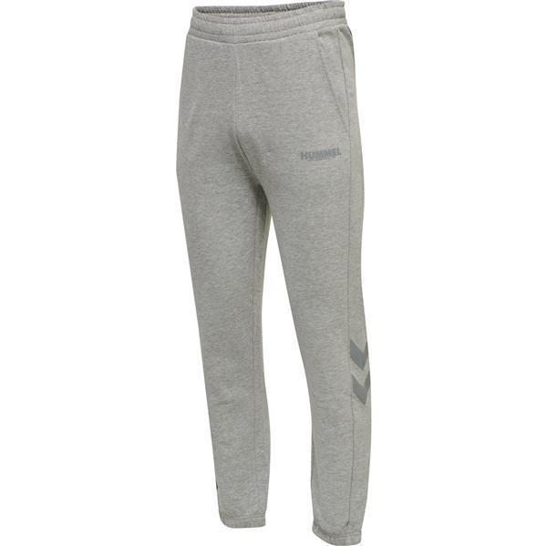 Hummel hmlLEGACY REGULAR PANTS - GREY MELANGE - 2XS