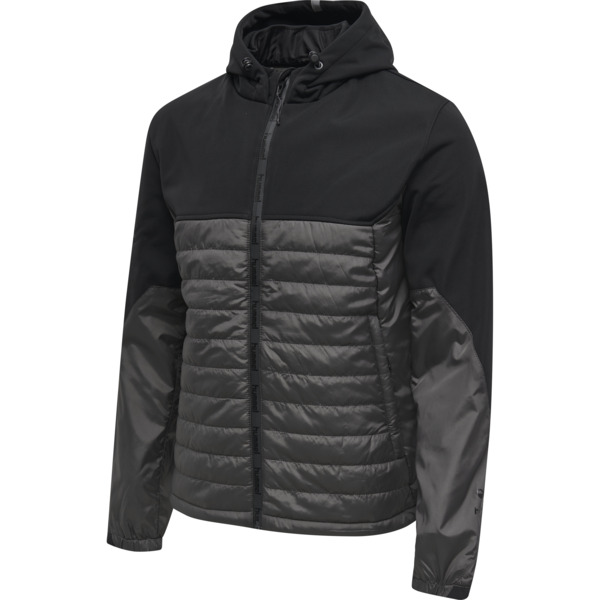 Hummel hmlNORTH HYBRID JACKET - BLACK/ASPHALT - XL