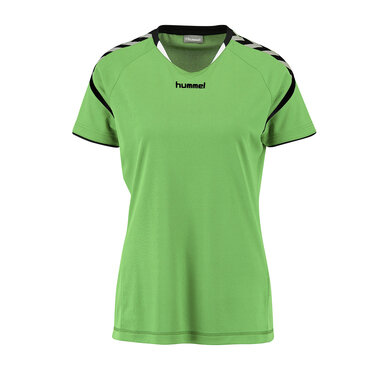 Hummel AUTH. CHARGE SS POLY JERSEY WO Größe L Grün