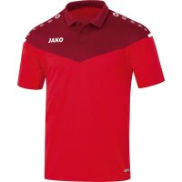 JAKO Polo Champ 2.0 L Rot/Weinrot
