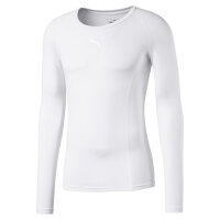 Puma Liga Baselayer Tee LS Größe S Weiß