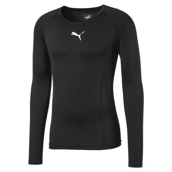Puma Liga Baselayer Tee LS Größe S Schwarz