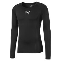 Puma Liga Baselayer Tee LS Größe M Schwarz