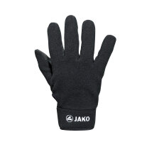JAKO Feldspielerhandschuhe Fleece 6 Schwarz