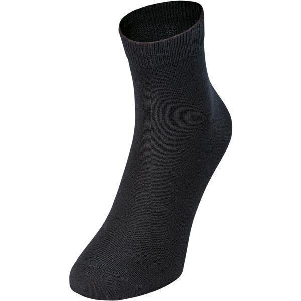 JAKO Freizeitsocken kurz 3er Pack 35-38 Schwarz