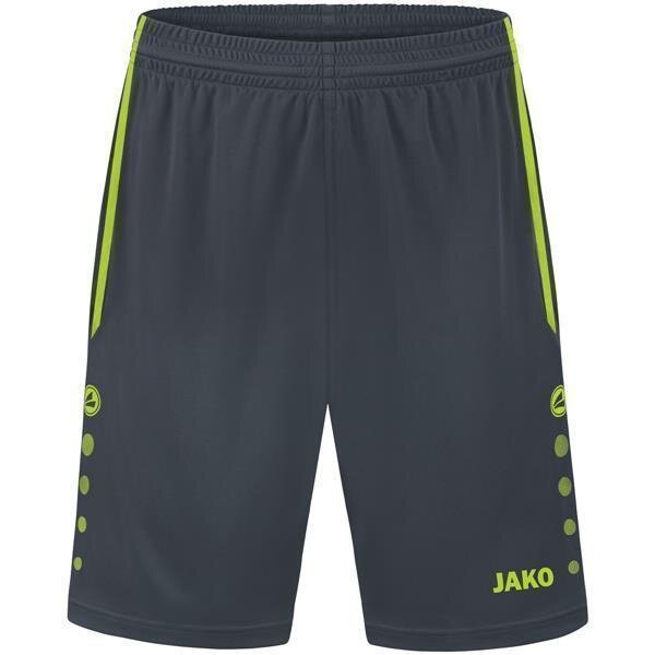 JAKO Sporthose Allround 116 Anthrazit/Lemon