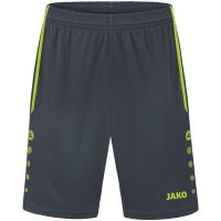 JAKO Sporthose Allround 164 Anthrazit/Lemon
