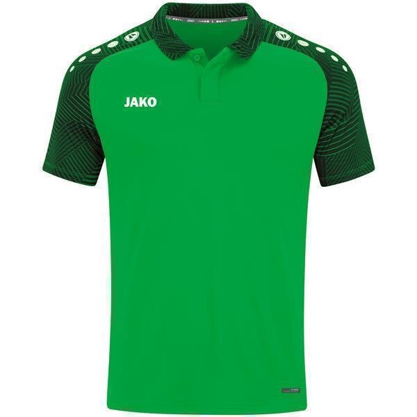 JAKO Polo Performance 164 Soft Green/Schwarz