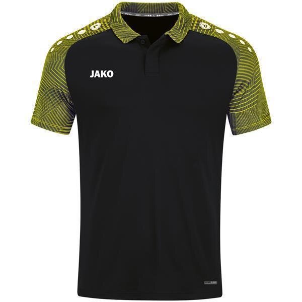 JAKO Polo Performance 42 Schwarz/Soft Yellow
