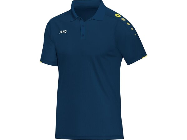 JAKO Polo Classico 152 Nightblue/Citro