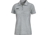 JAKO Polo Base 34 Hellgrau Meliert