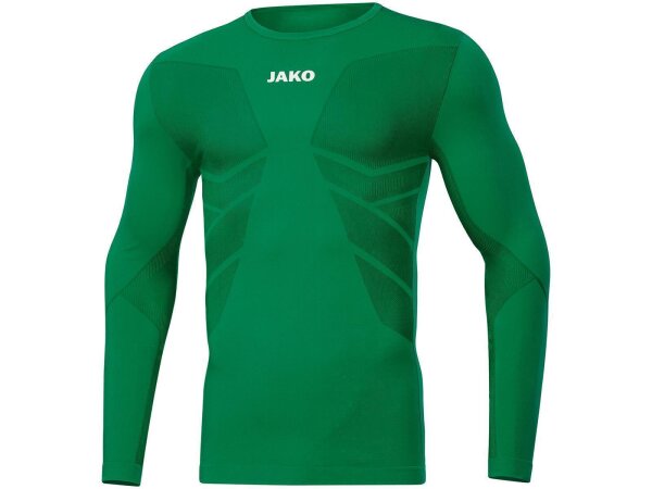JAKO Longsleeve Comfort 2.0 XXS Sportgrün