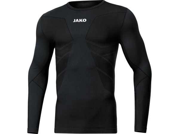 JAKO Longsleeve Comfort 2.0 L Schwarz