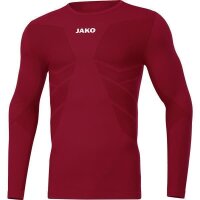 JAKO Longsleeve Comfort 2.0 M Weinrot