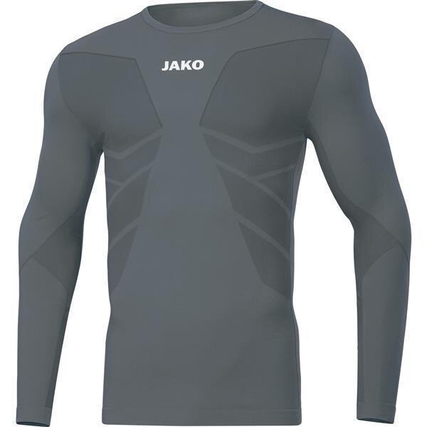 JAKO Longsleeve Comfort 2.0 XS Steingrau