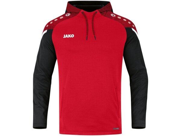 JAKO Kapuzensweat Performance 152 Rot/Schwarz