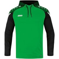 JAKO Kapuzensweat Performance 42 Soft Green/Schwarz