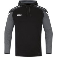 JAKO Kapuzensweat Performance 152 Schwarz/Anthra Light