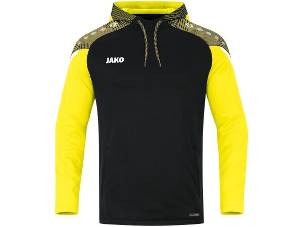 JAKO Kapuzensweat Performance XXL Schwarz/Soft Yellow
