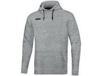 JAKO Kapuzensweat Base Hellgrau Meliert 128