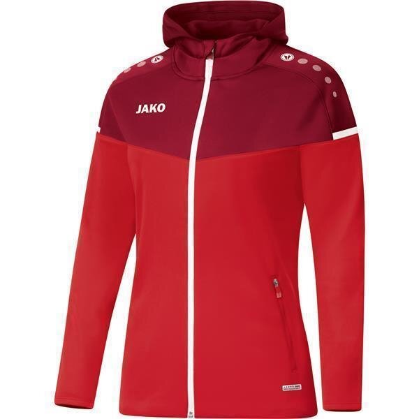 JAKO Kapuzenjacke Champ 2.0 40 Rot/Weinrot