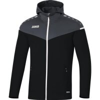 JAKO Kapuzenjacke Champ 2.0 152 Schwarz/Anthrazit