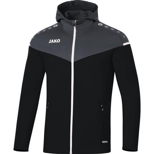JAKO Kapuzenjacke Champ 2.0 164 Schwarz/Anthrazit