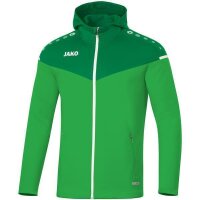 JAKO Kapuzenjacke Champ 2.0 152 Soft Green/Sportgrün