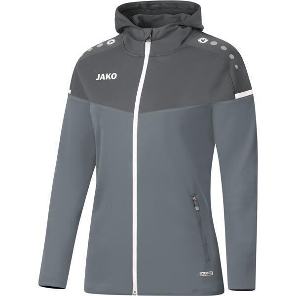 JAKO Kapuzenjacke Champ 2.0 40 Steingrau/Anthra Light
