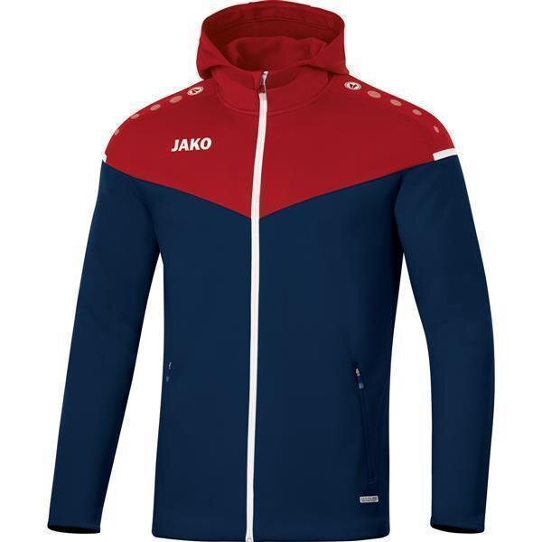 JAKO Kapuzenjacke Champ 2.0 4XL Marine/Chili Rot