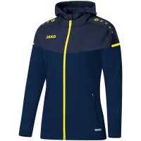 JAKO Kapuzenjacke Champ 2.0 40 Marine/Darkblue/Neongelb